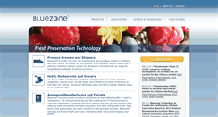 Desktop Screenshot of bluezone-technology.com