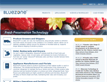 Tablet Screenshot of bluezone-technology.com